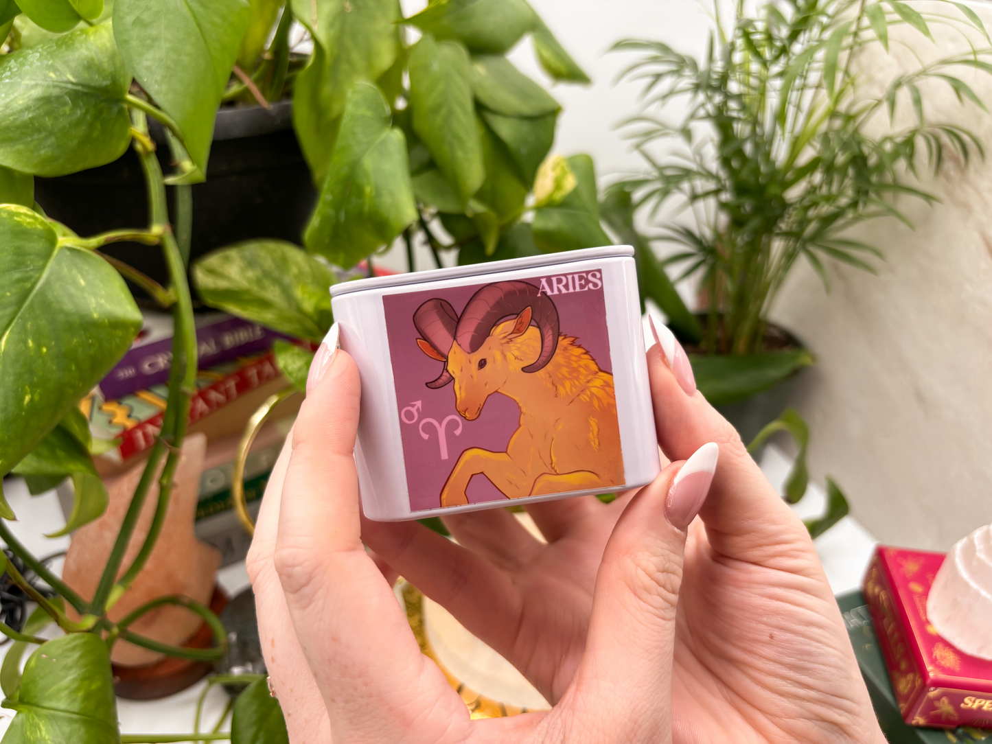 Aries Zodiac Candle - Travel Tin