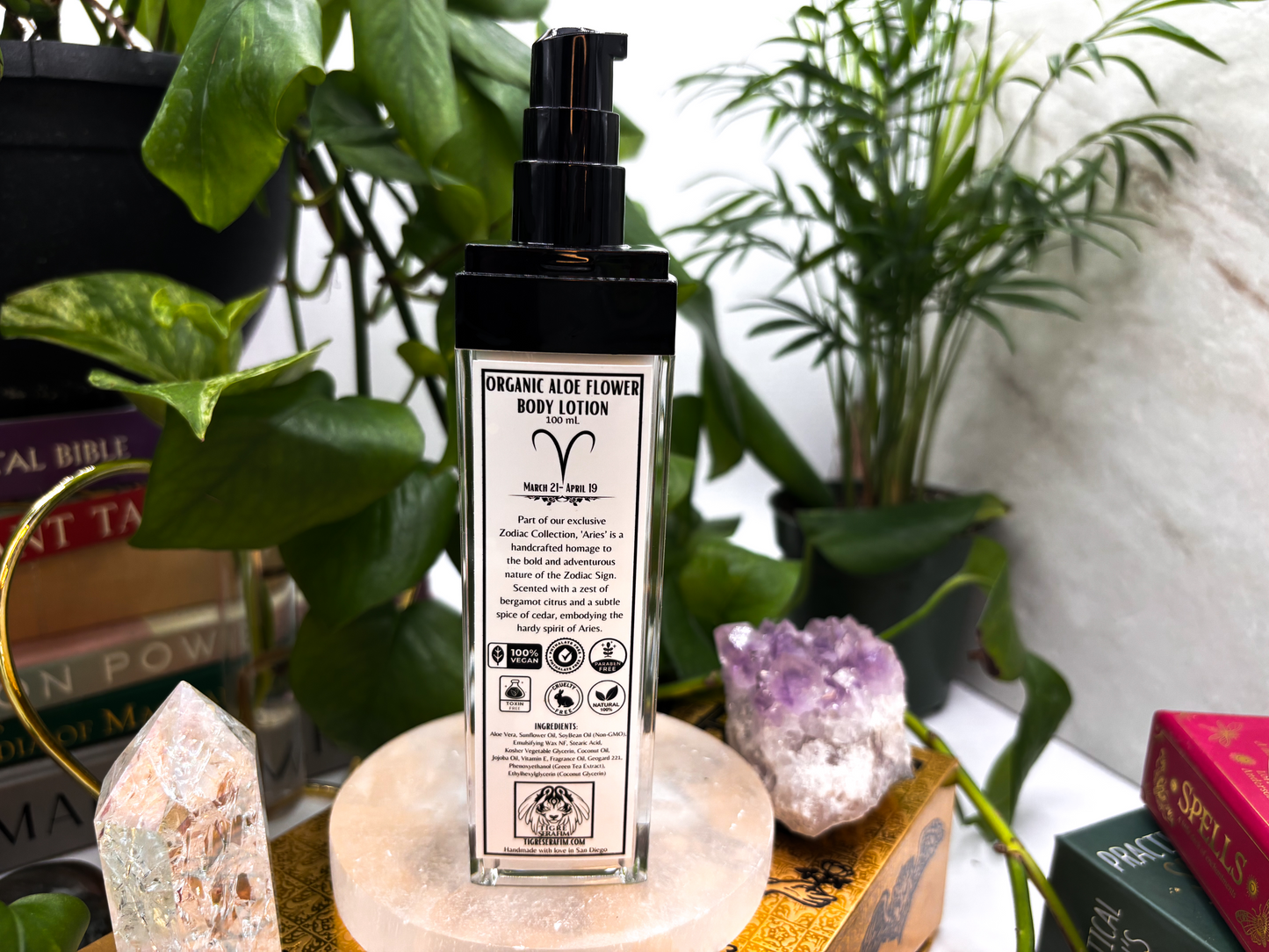 Aries Aloe Flower Lotion