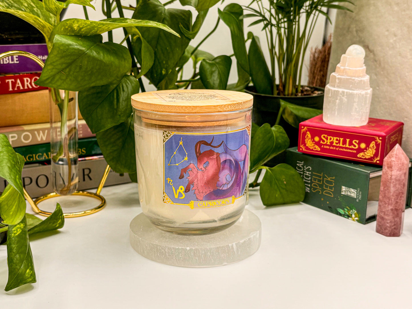 Capricorn Zodiac Candle - Jar