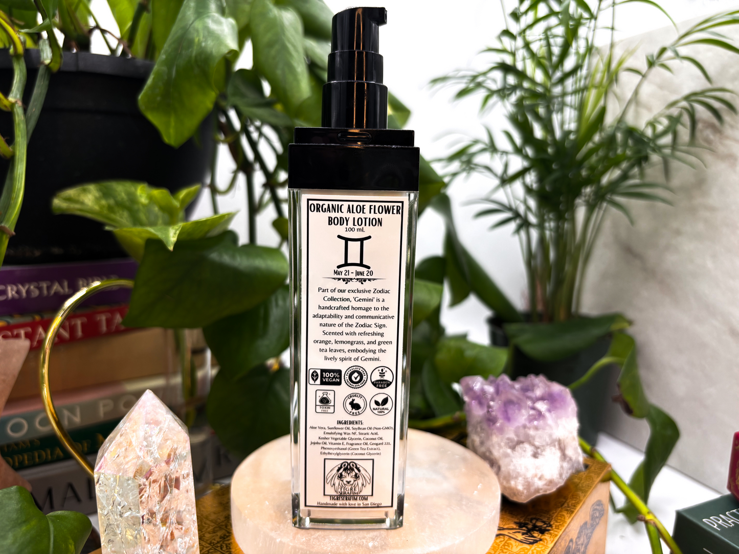 Gemini Aloe Flower Lotion