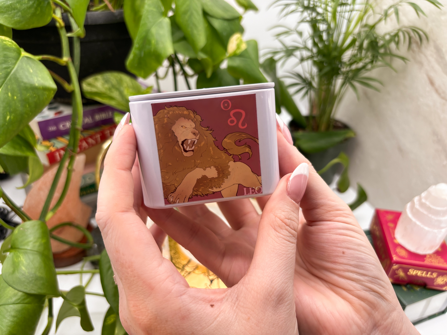 Leo Zodiac Candle - Travel Tin