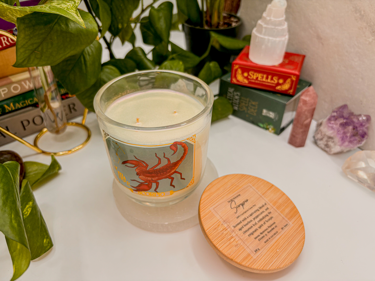Scorpio Zodiac Candle - Jar