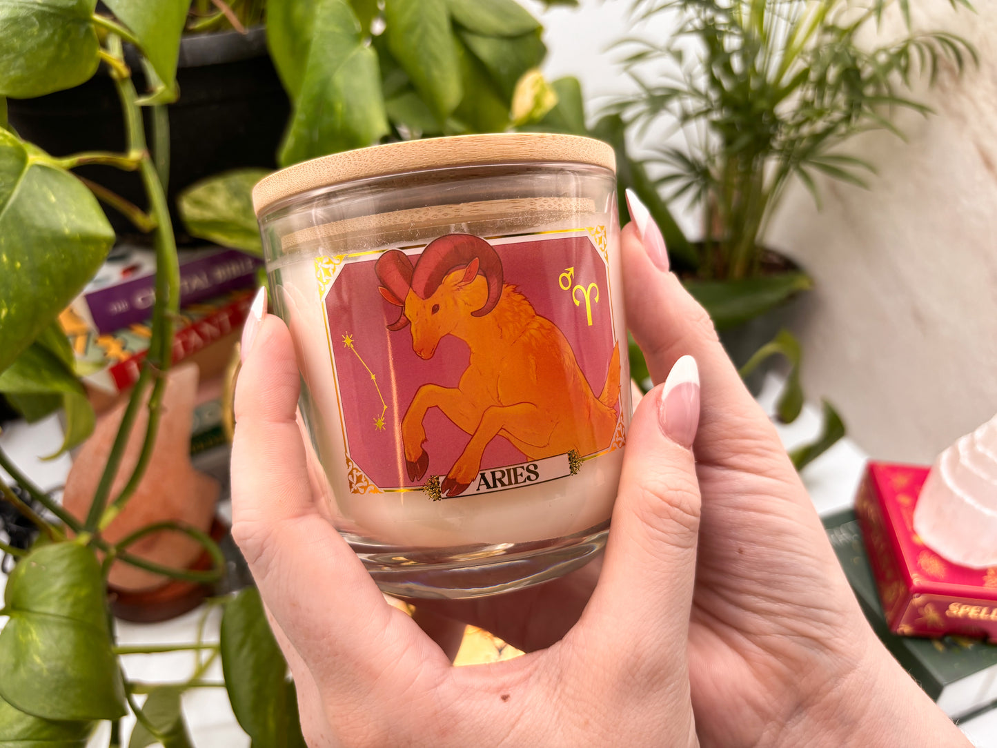 Aries Zodiac Candle - Jar