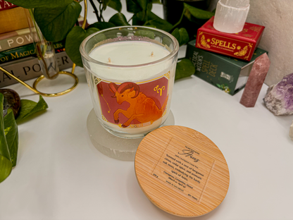 Aries Zodiac Candle - Jar