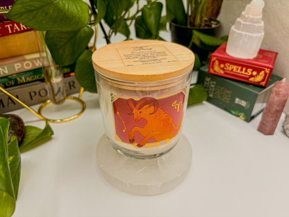 Aries Zodiac Candle - Jar