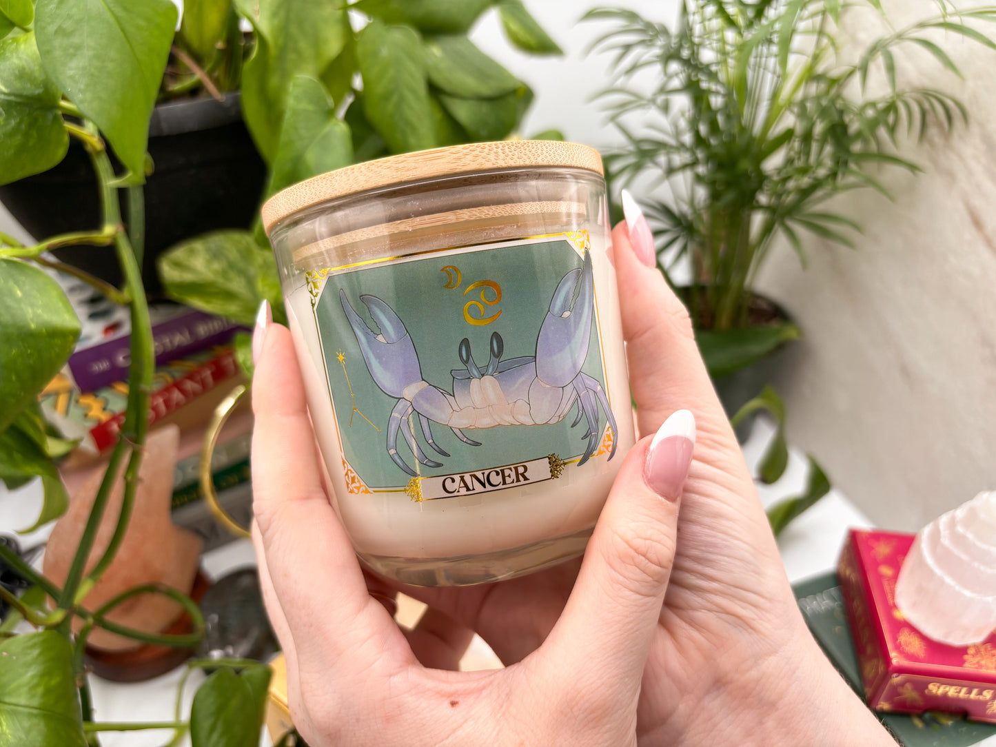 Cancer Zodiac Candle - Jar