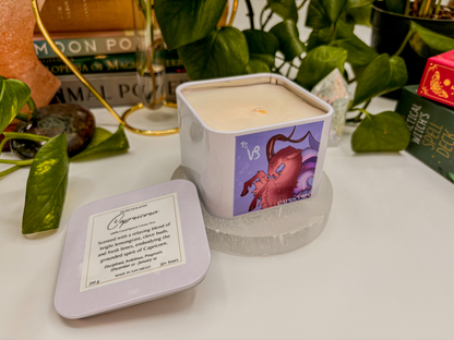 Capricorn Zodiac Candle - Travel Tin