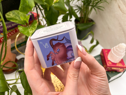 Capricorn Zodiac Candle - Travel Tin