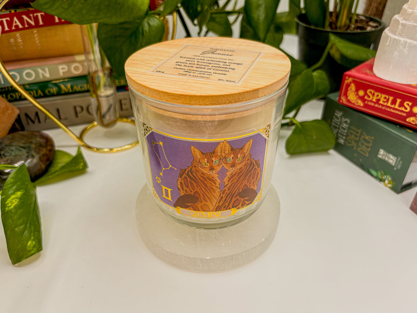 Gemini Zodiac Candle - Jar