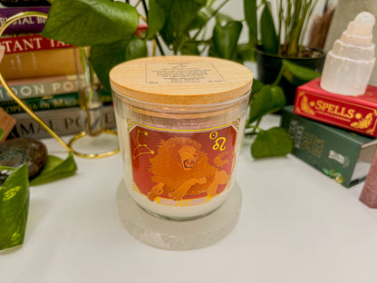 Leo Zodiac Candle - Jar