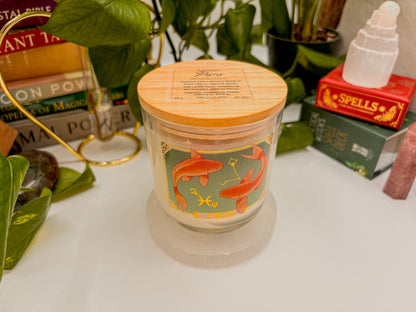 Pisces Zodiac Candle - Jar