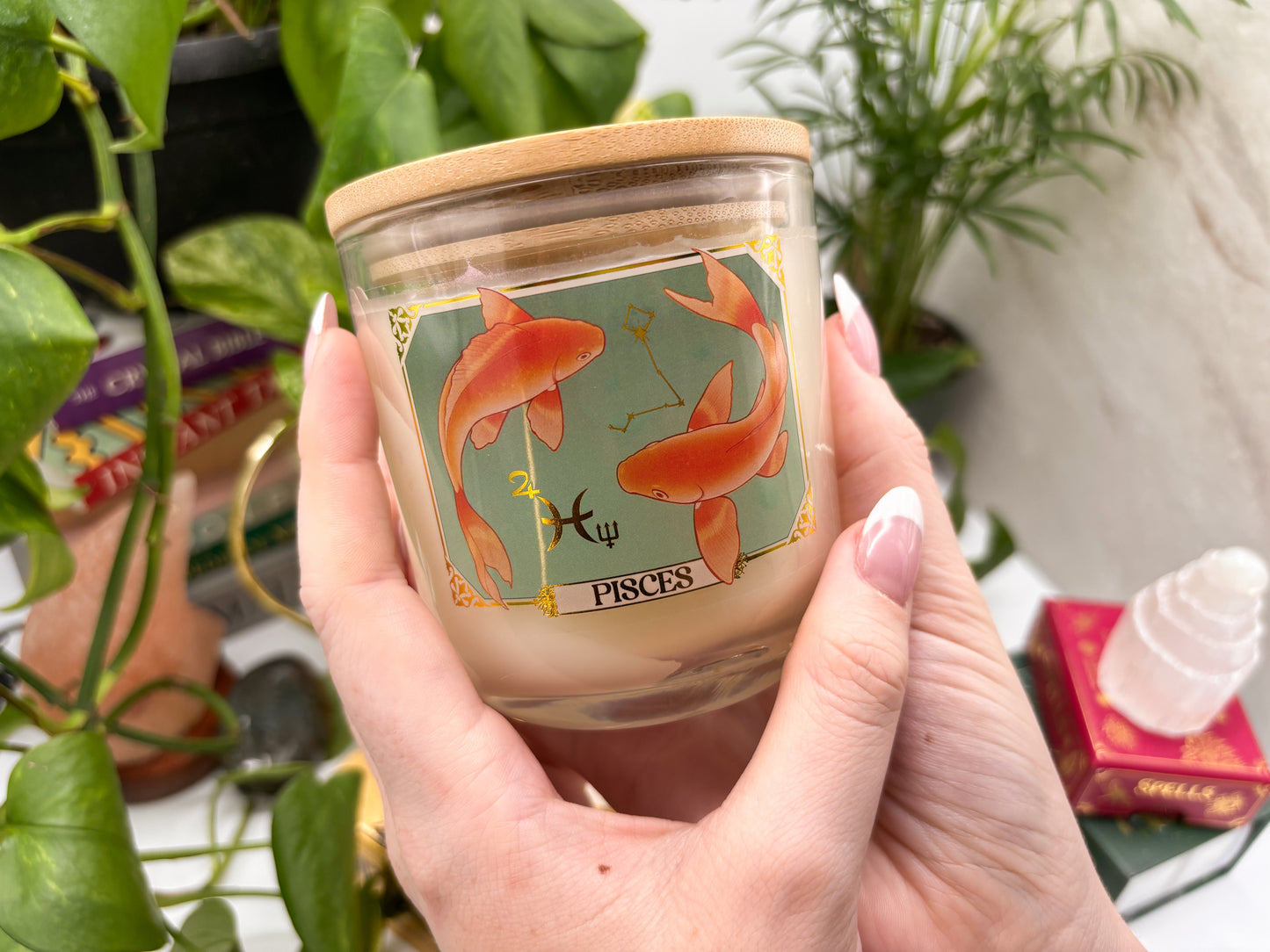 Pisces Zodiac Candle - Jar