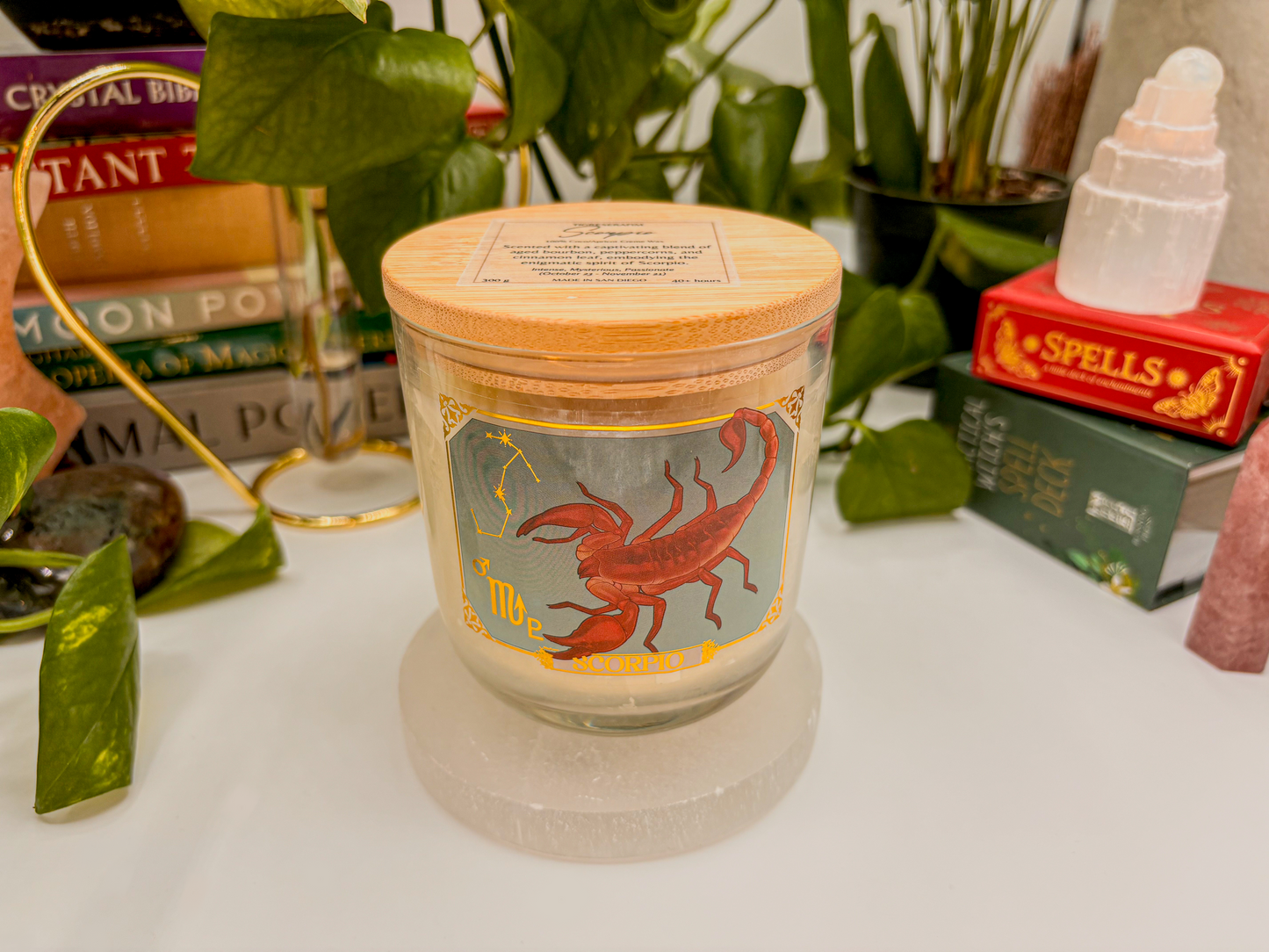 Scorpio Zodiac Candle - Jar