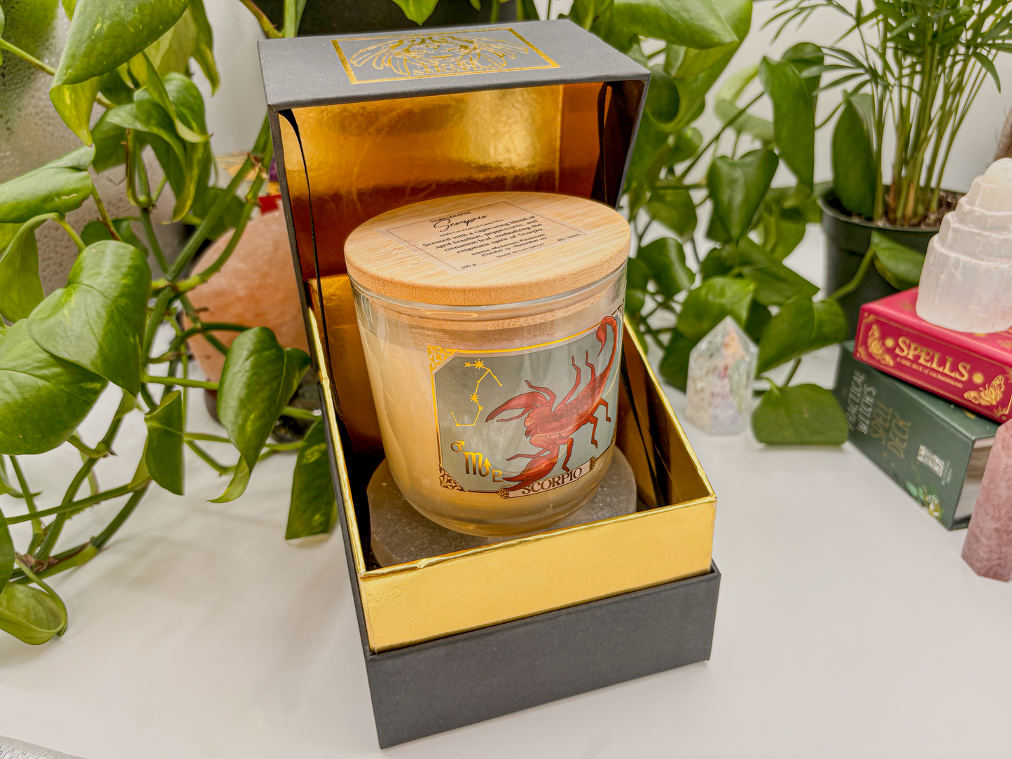 Scorpio Zodiac Candle - Jar
