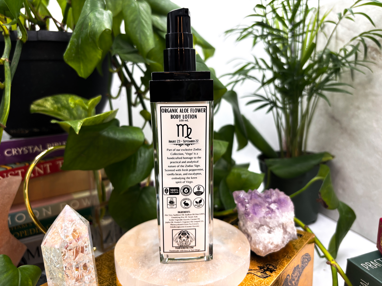 Virgo Aloe Flower Lotion