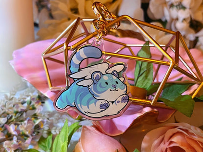 "Torb (Tiger Orb)" 2" Double Sided Epoxy Keychain