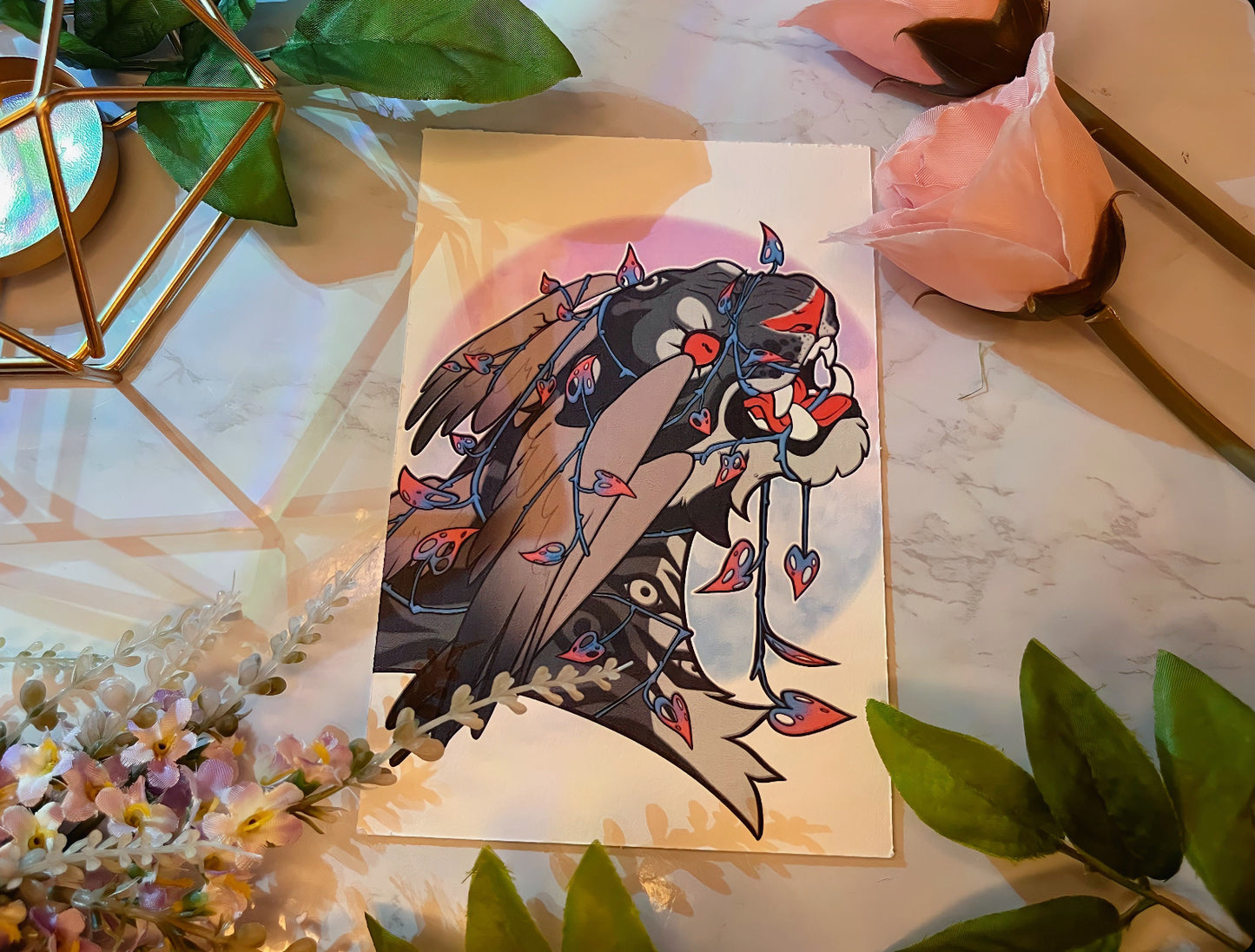 "Overgrowth" Postcard Print