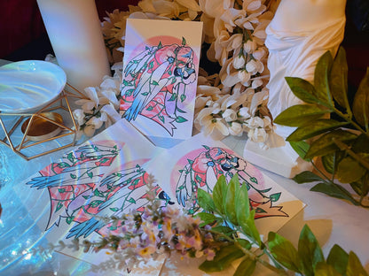 "Overgrowth" Postcard Print