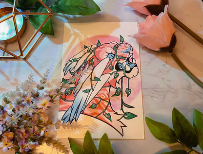 "Overgrowth" Postcard Print