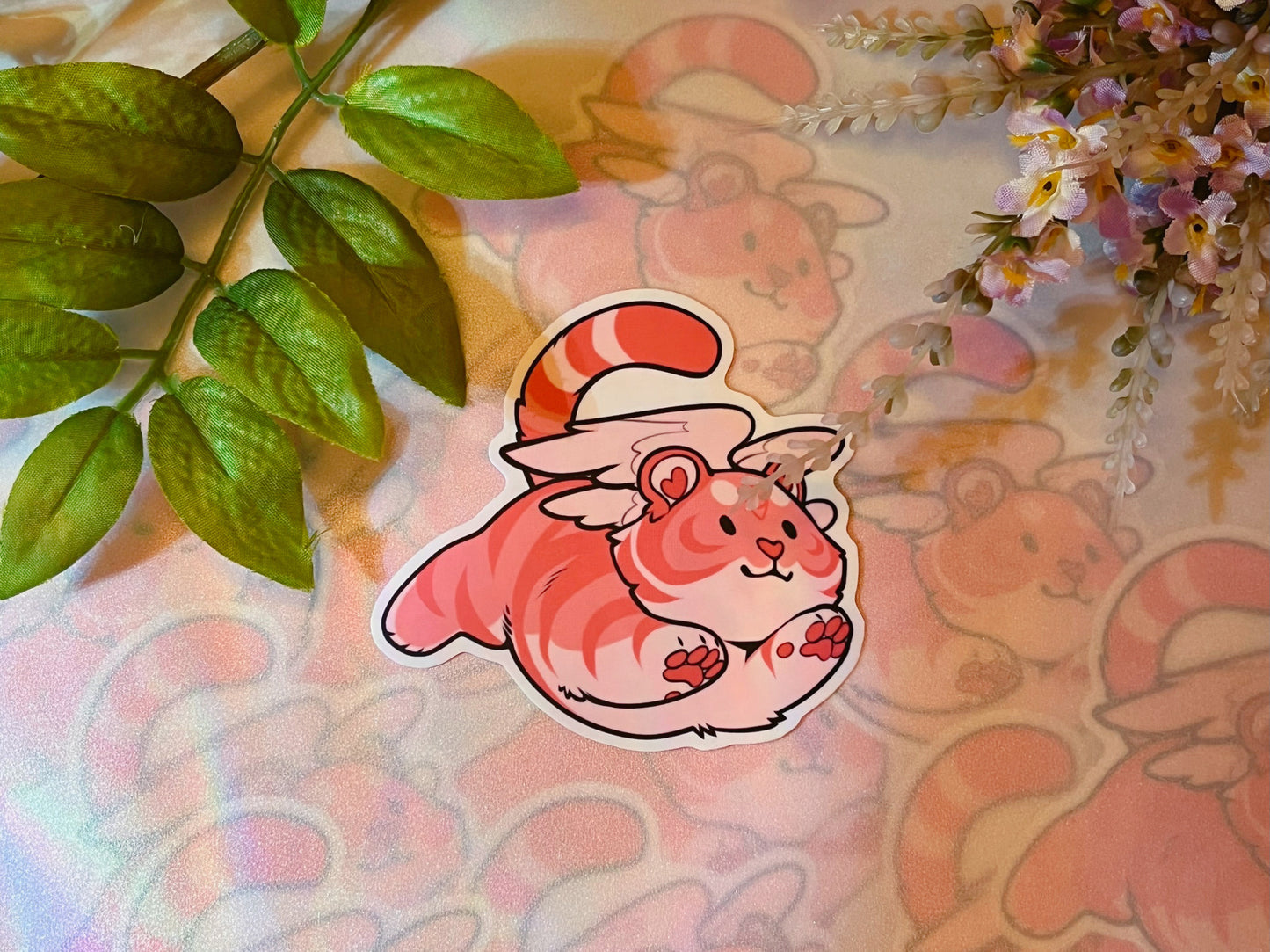 Torb (Tiger Orb) 3” Clear Vinyl Sticker