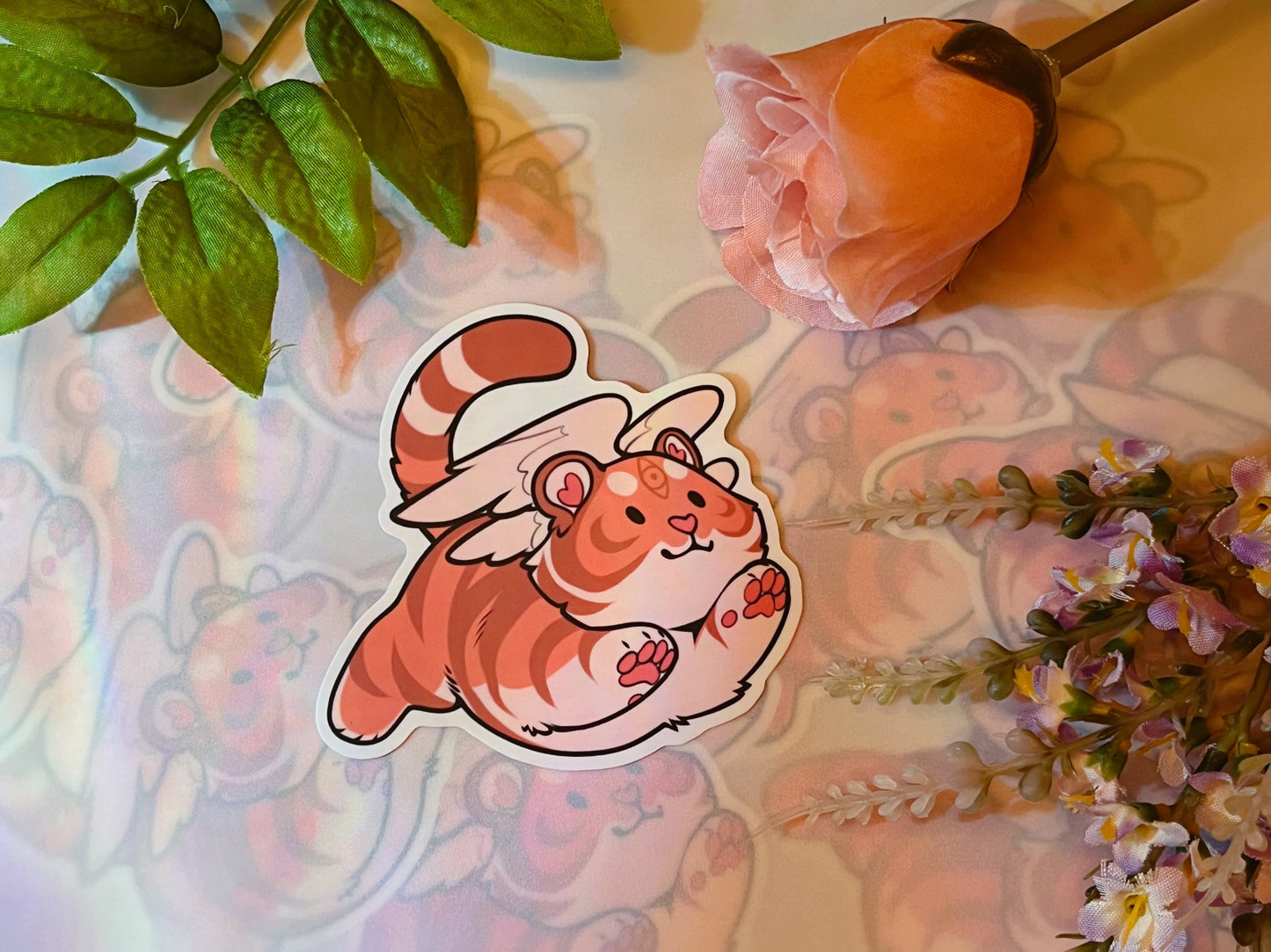 Torb (Tiger Orb) 3” Clear Vinyl Sticker