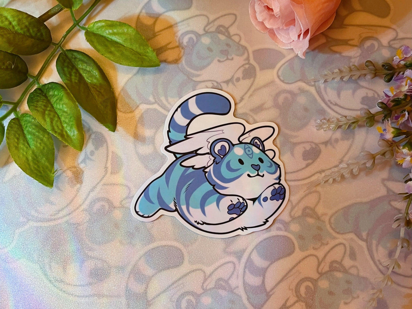 Torb (Tiger Orb) 3” Clear Vinyl Sticker