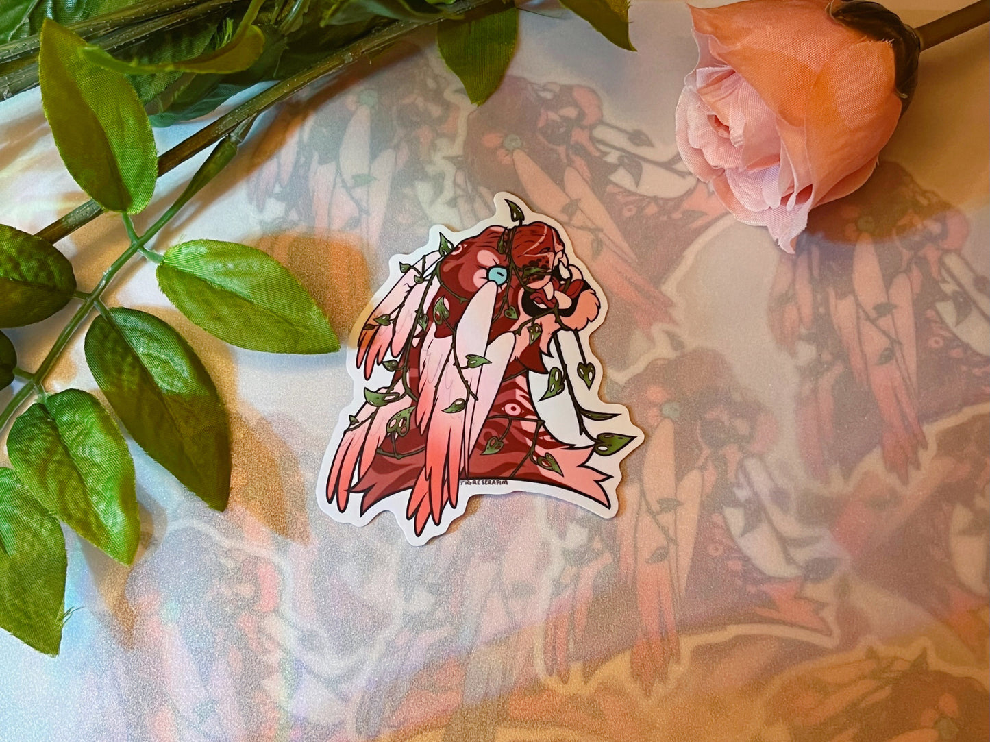 "Overgrowth" 3" Clear Vinyl Sticker